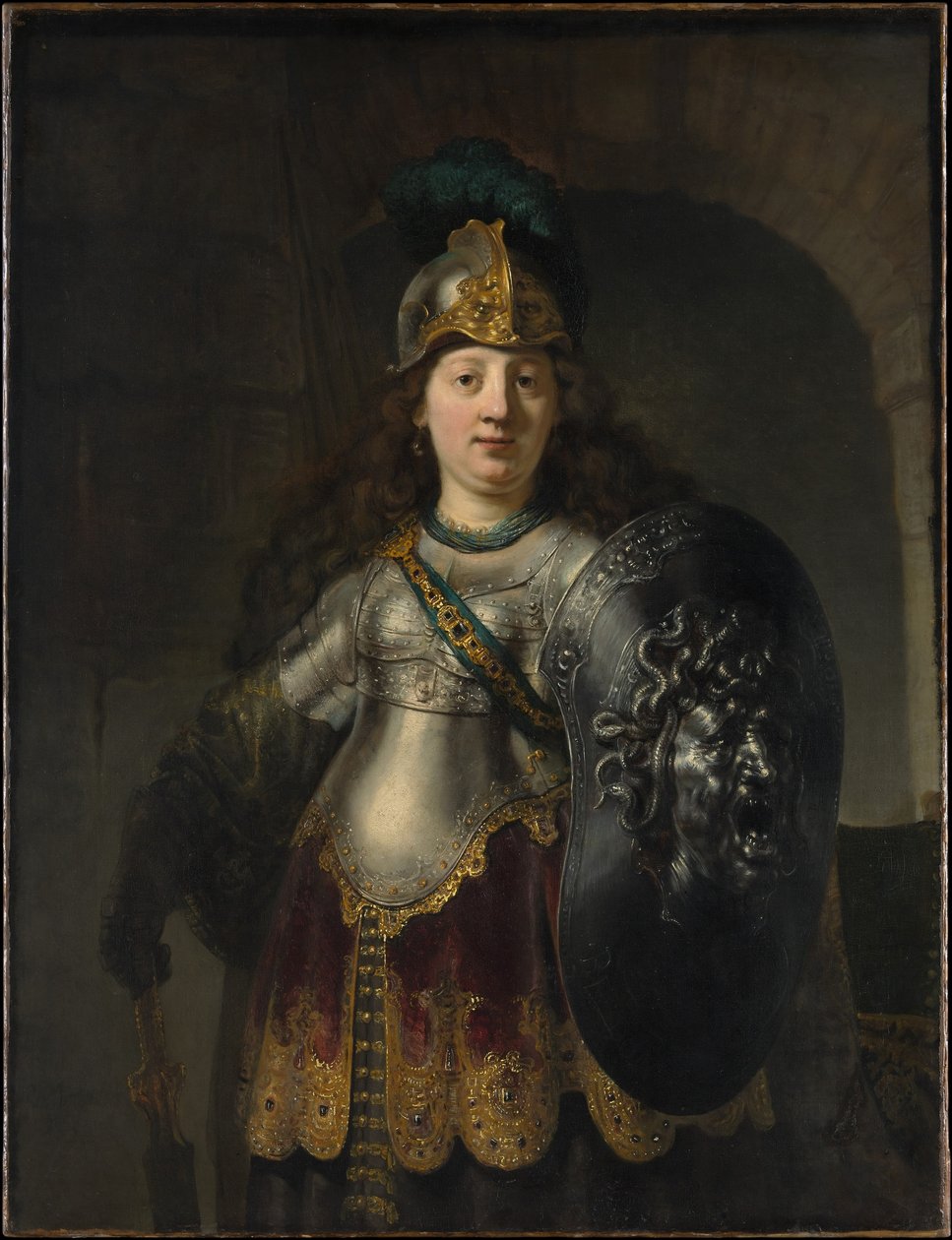 Bellona autorstwa Rembrandt van Rijn