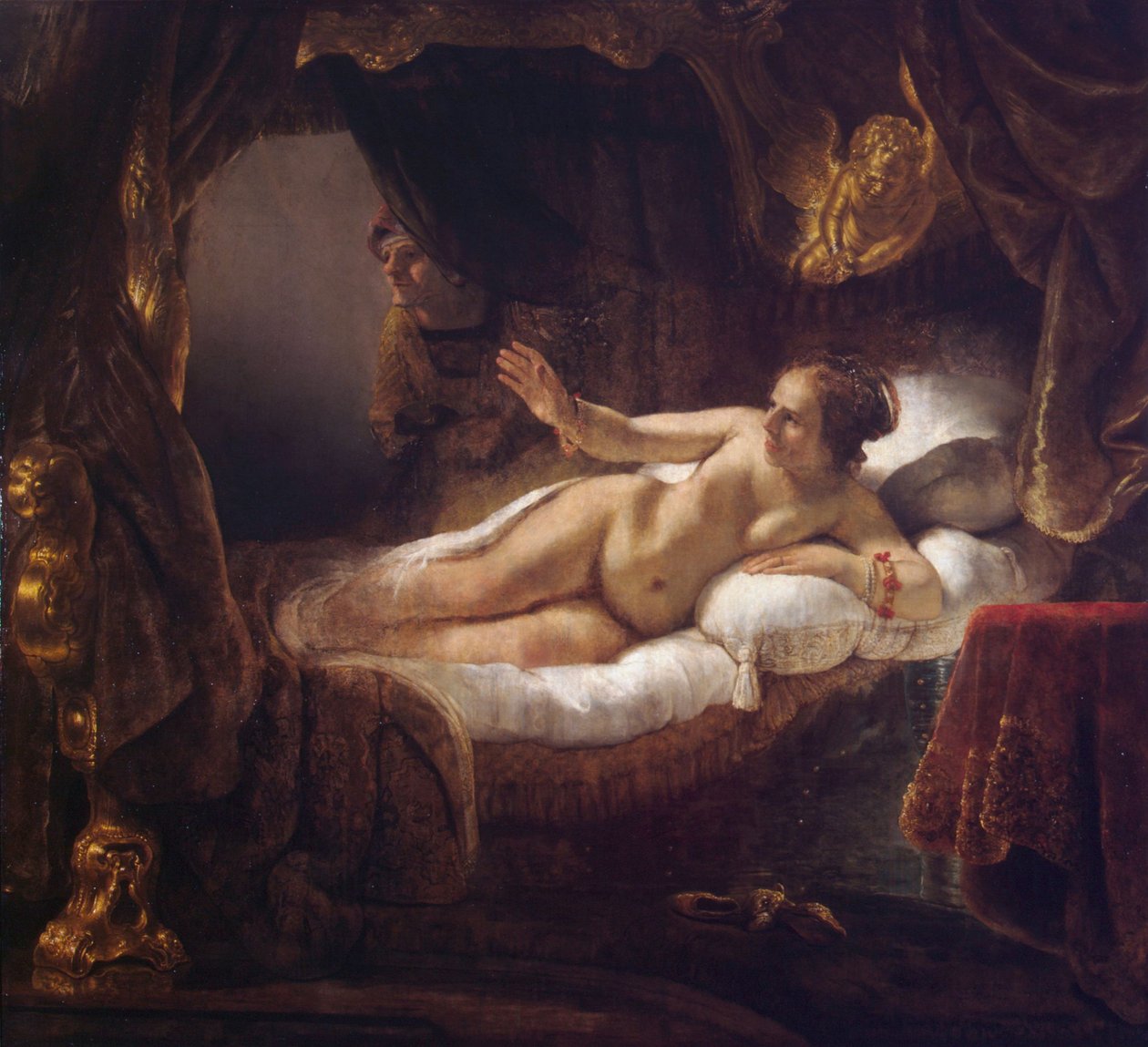 Danae autorstwa Rembrandt van Rijn