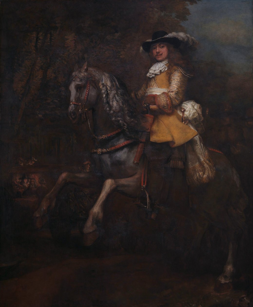 Frederick Rihel na koniu autorstwa Rembrandt van Rijn