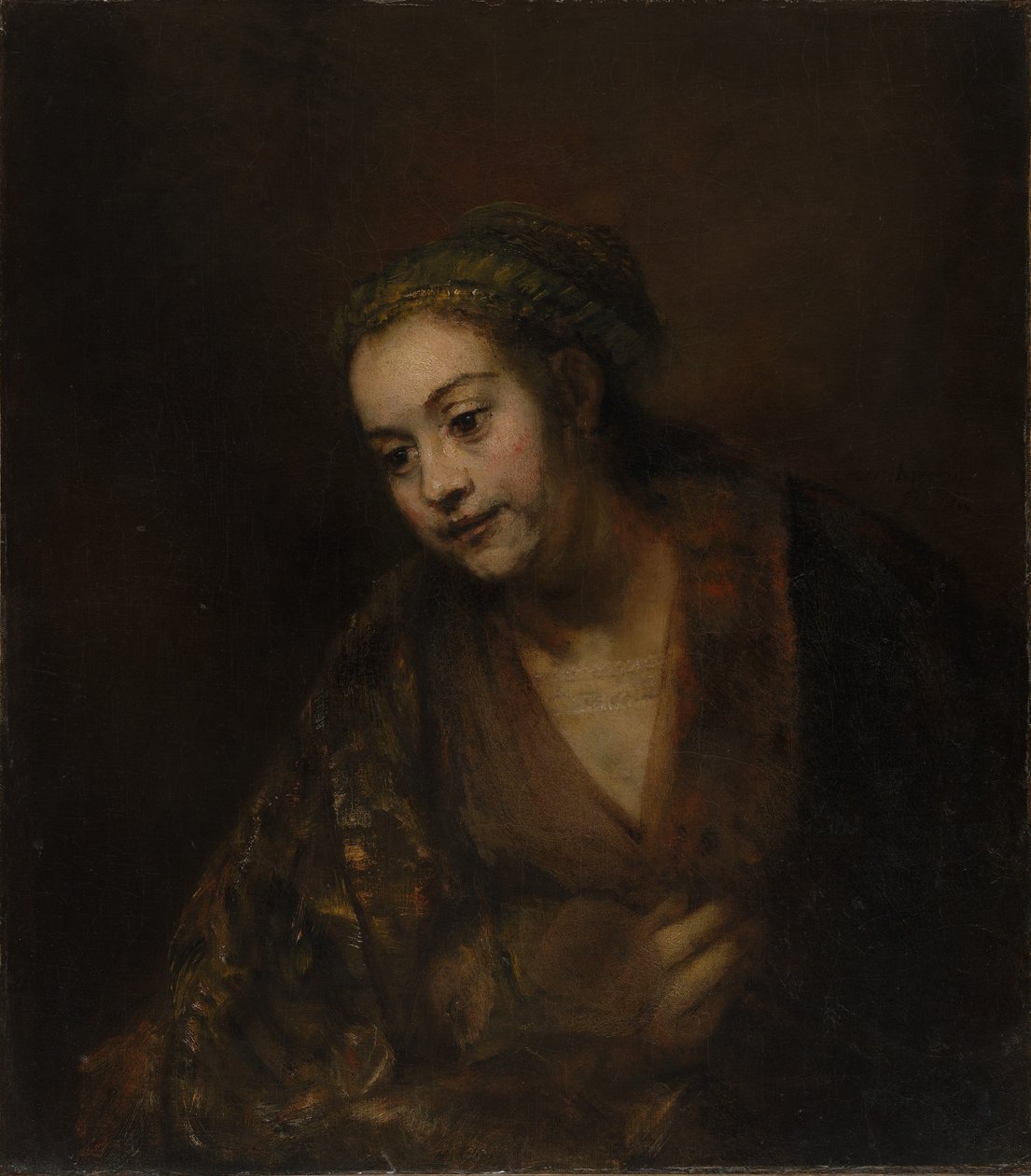 Hendrickje Stoffels autorstwa Rembrandt van Rijn