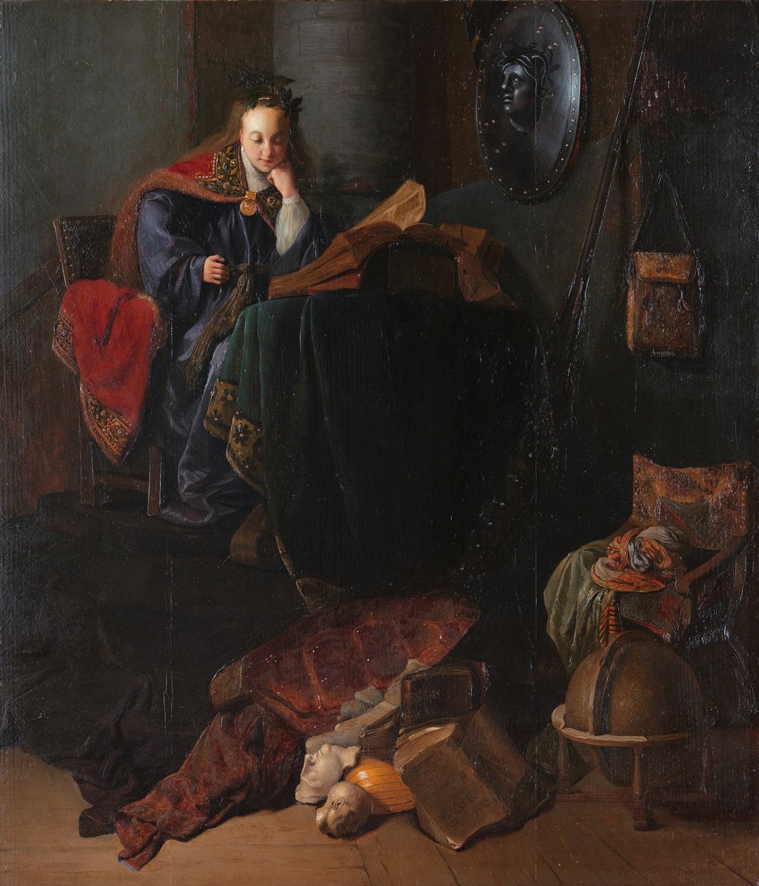 Minerwa autorstwa Rembrandt van Rijn