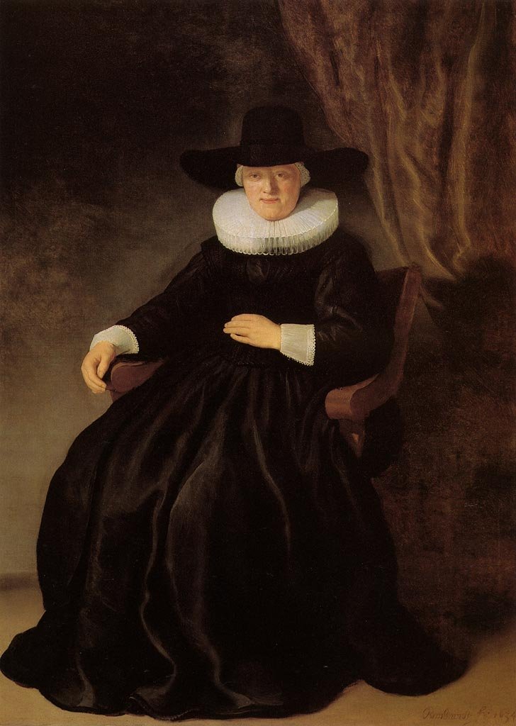 Portret Marii Bockenolle autorstwa Rembrandt van Rijn