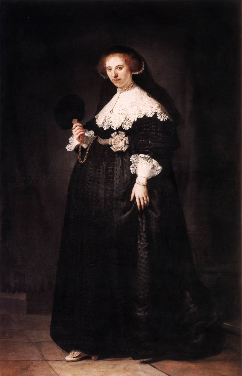 Portret Oopjena Coppit autorstwa Rembrandt van Rijn