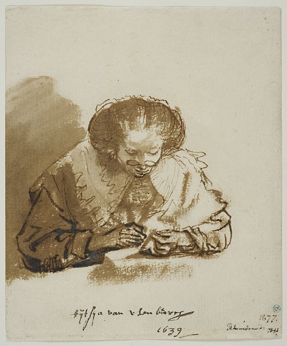 Portret Titii van Uylenburgh autorstwa Rembrandt van Rijn