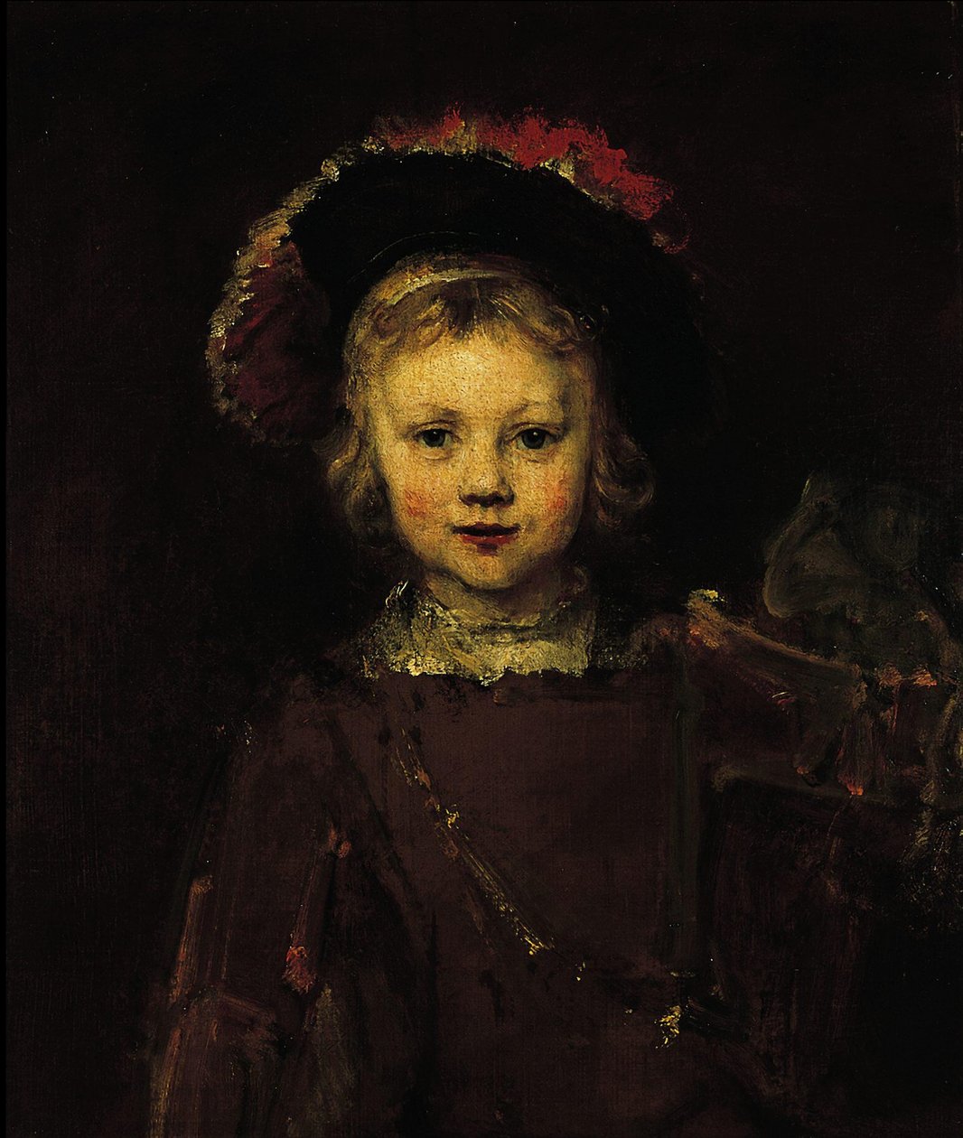 Portret dziecka autorstwa Rembrandt van Rijn