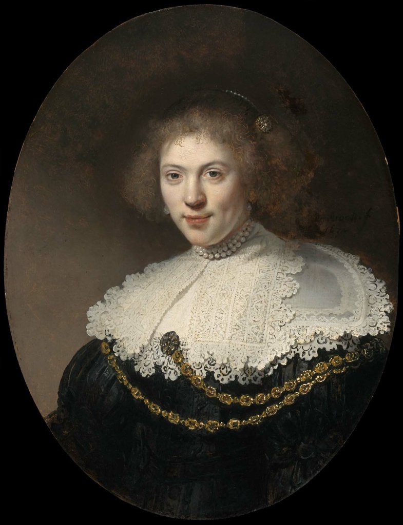 Portret kobiety autorstwa Rembrandt van Rijn