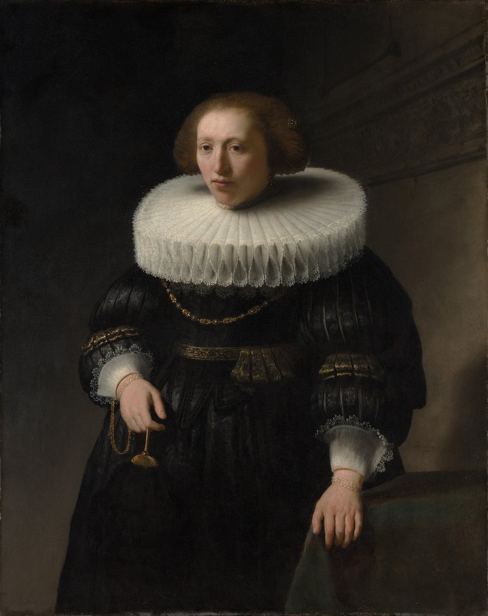 Portret kobiety autorstwa Rembrandt van Rijn