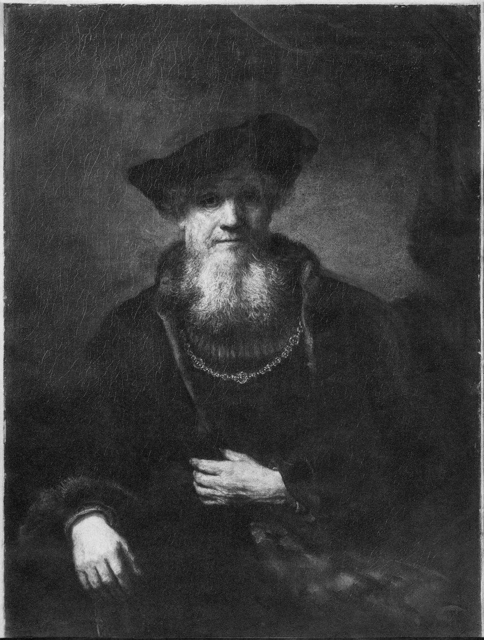 Portret rabina autorstwa Rembrandt van Rijn