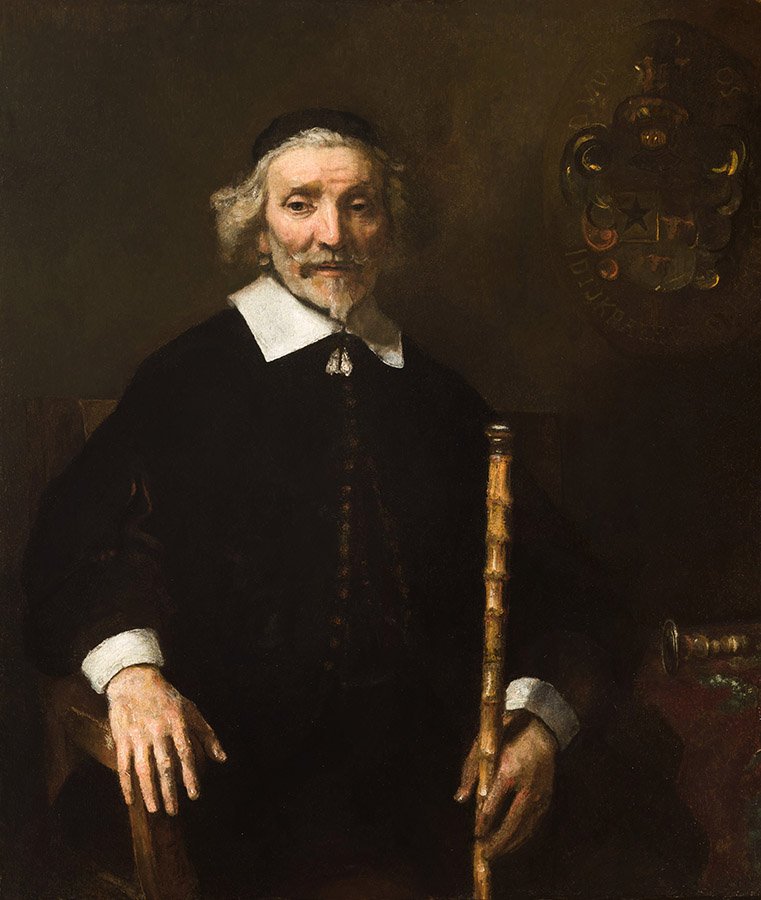 Portret Dyke Reeve Dirck van Os autorstwa Rembrandt van Rijn