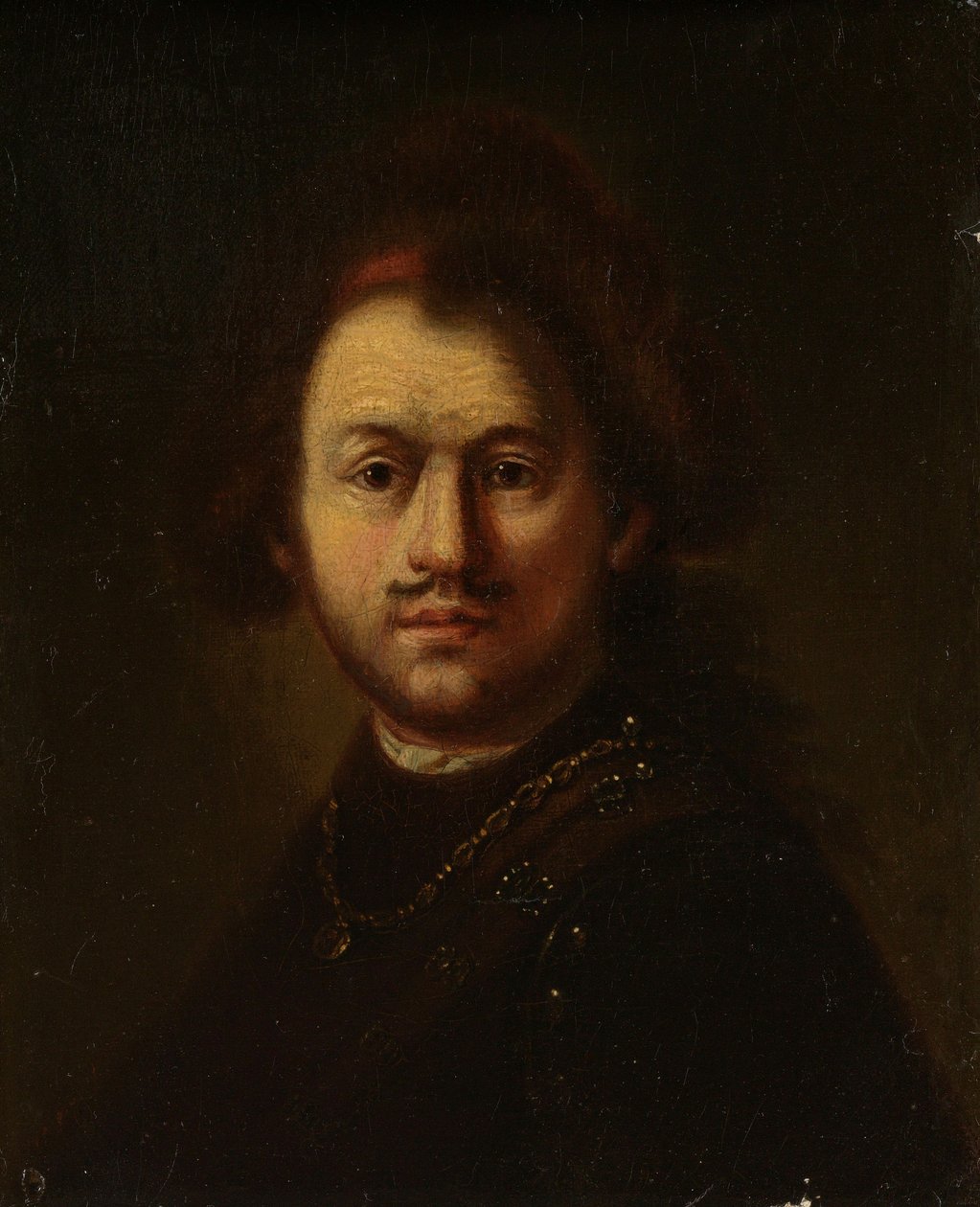 Portret Rembrandta Harmensza. z Renu autorstwa Rembrandt van Rijn