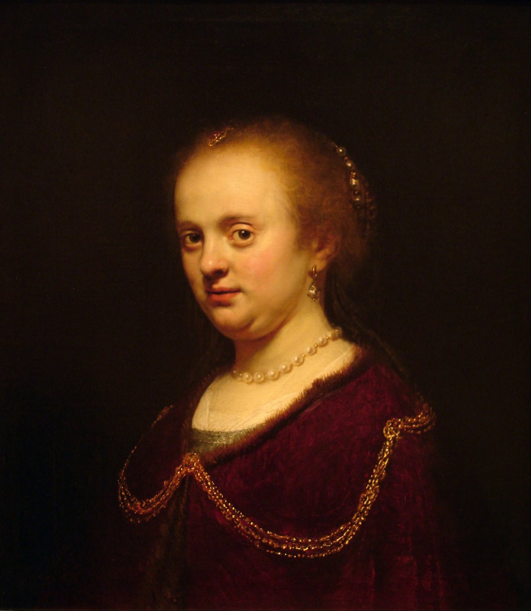 Portret młodej kobiety autorstwa Rembrandt van Rijn
