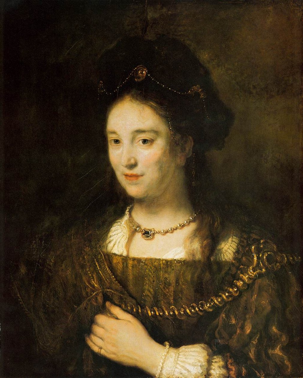 Saskia van Uylenburgh autorstwa Rembrandt van Rijn