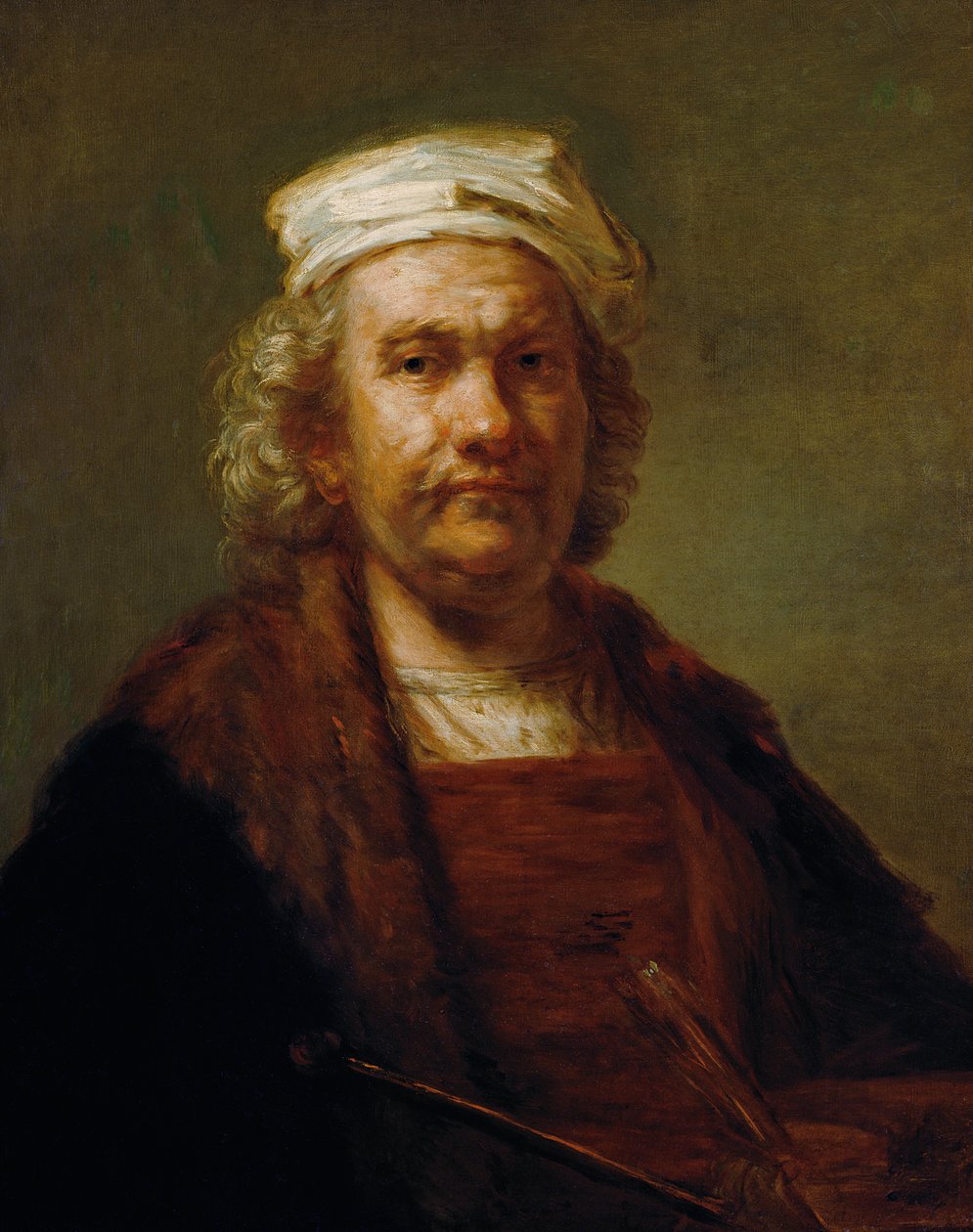 Autoportret, ok. 1660-63 autorstwa Rembrandt van Rijn