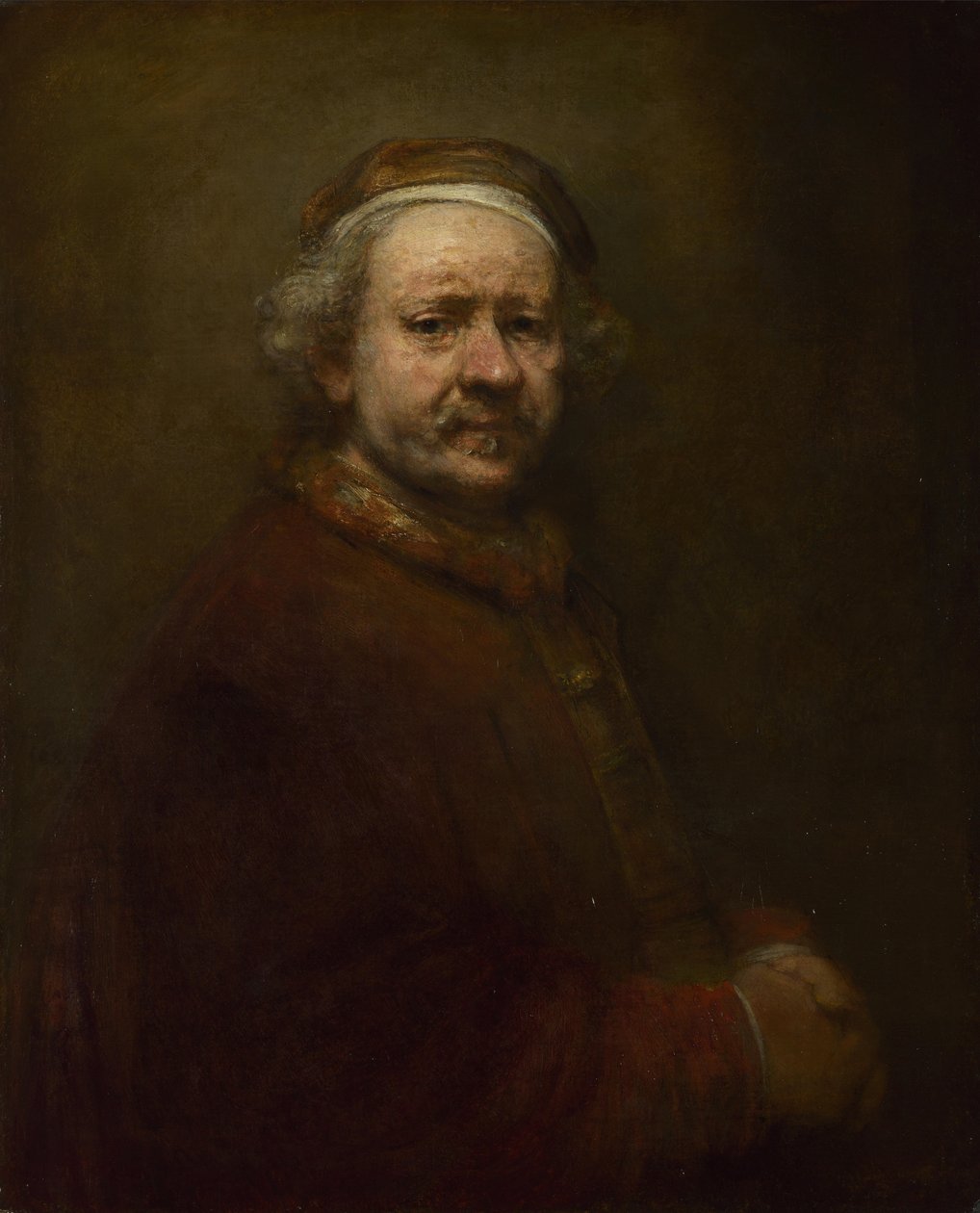Autoportret w wieku 63 lat, 1669 autorstwa Rembrandt van Rijn