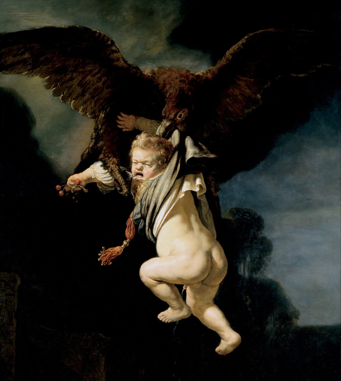 Porwanie Ganimedesa autorstwa Rembrandt van Rijn