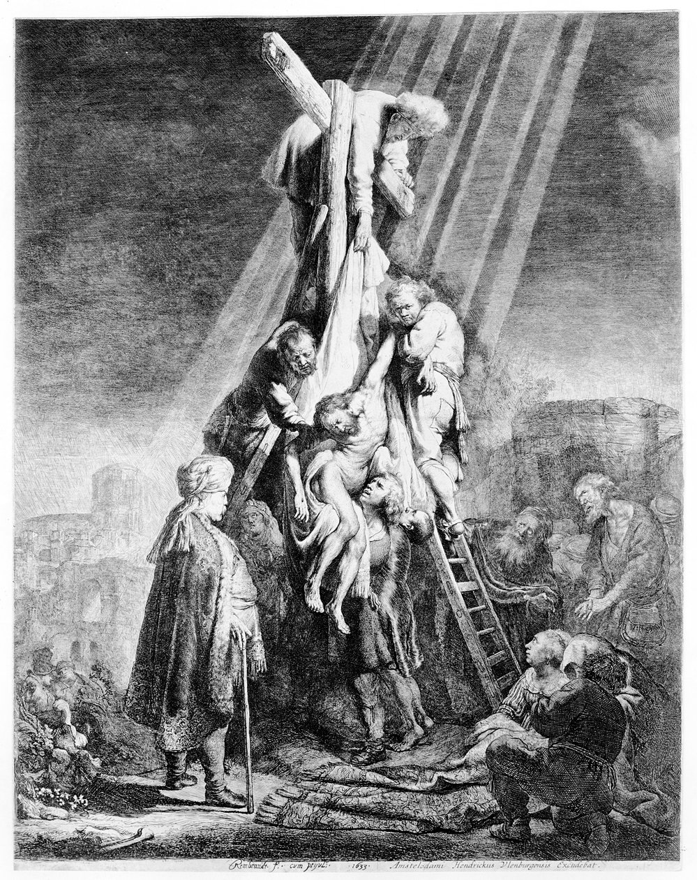 Złożenie, 1633 autorstwa Rembrandt van Rijn