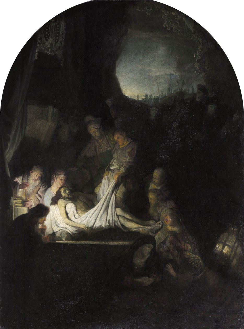 Złożenie do grobu autorstwa Rembrandt van Rijn