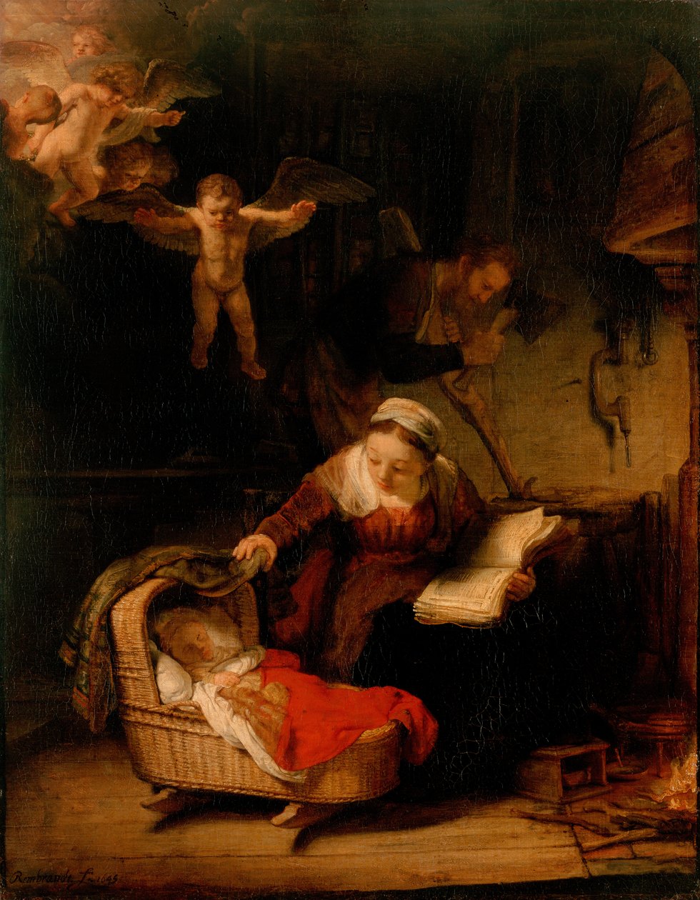Święta Rodzina autorstwa Rembrandt van Rijn