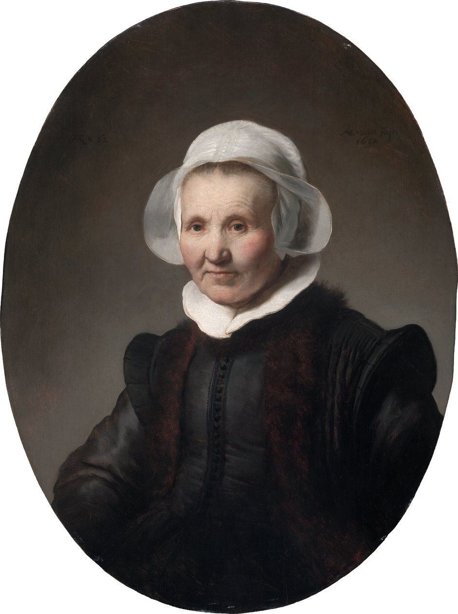 Portret Aeltje Petersdr Uylenburgh autorstwa Rembrandt