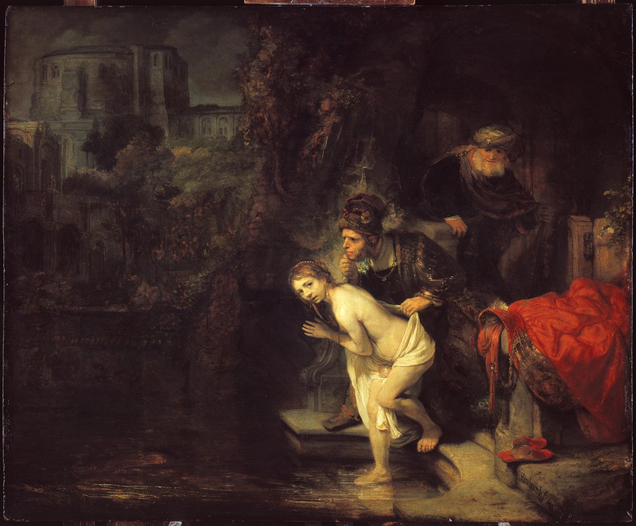 Zuzanna i Starsi autorstwa Rembrandt van Rijn