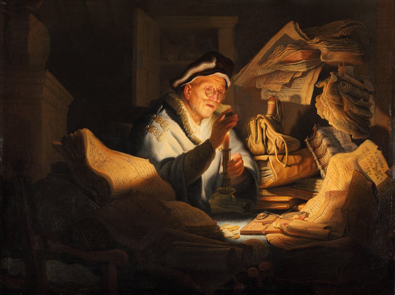 Zmieniacz pieniędzy autorstwa Rembrandt