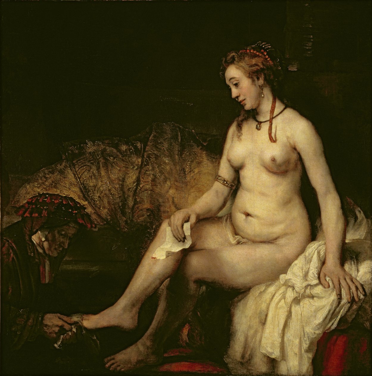 Kąpiel Batszeby autorstwa Rembrandt van Rijn