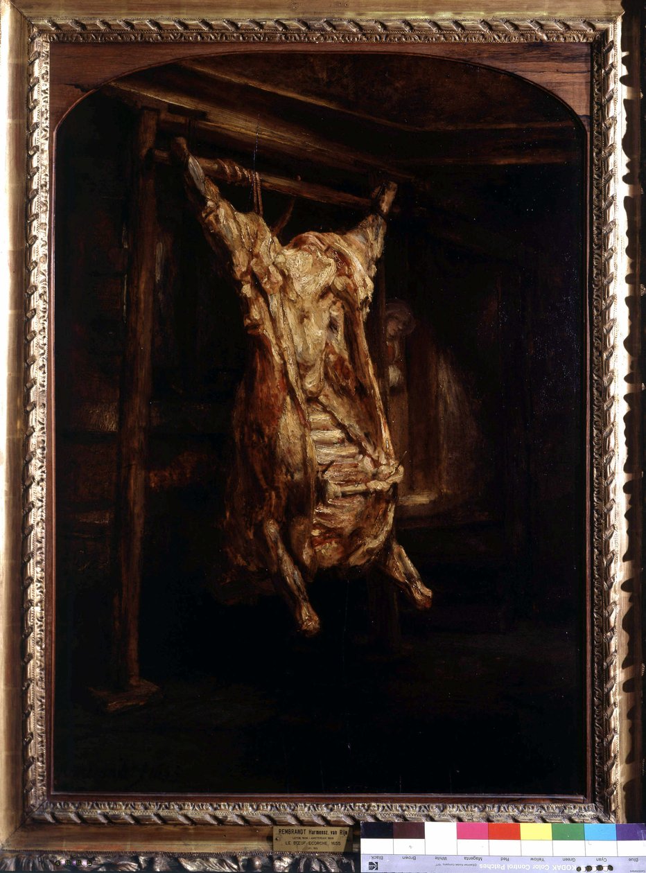 Le Boeuf brzoskwiniowo przez Rembrandta autorstwa Rembrandt van Rijn