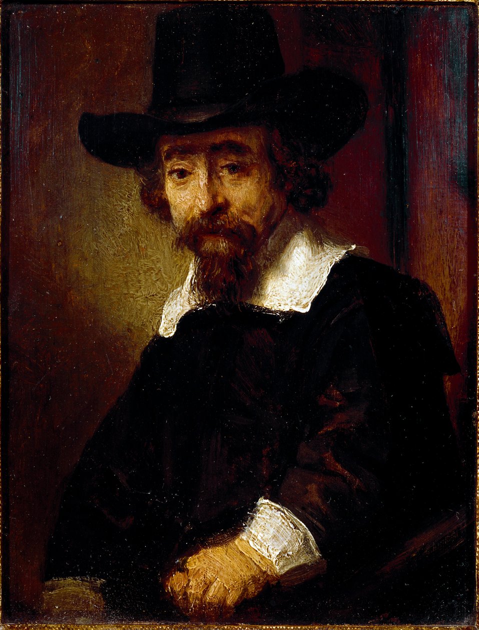Portret doktora Ephraima Bueno autorstwa Rembrandt Harmensz. van Rijn