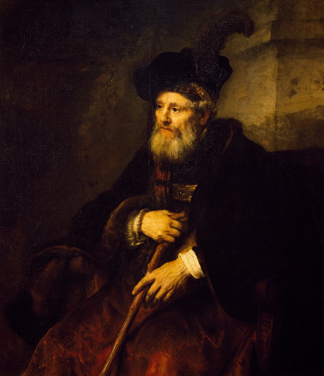 Portret starca autorstwa Rembrandt Harmensz. van Rijn
