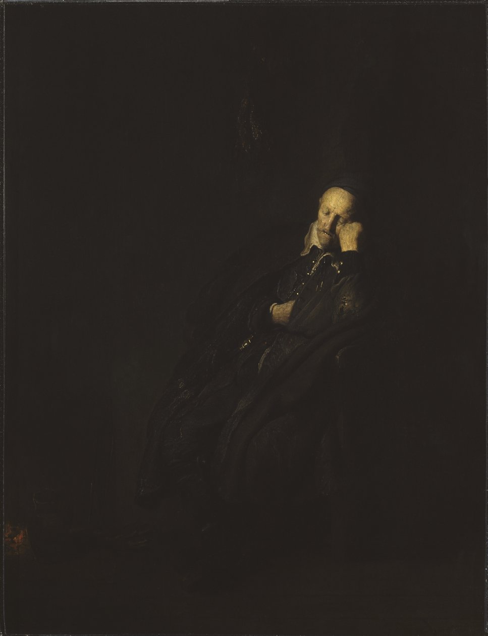 Portret starca, 1629 autorstwa Rembrandt van Rijn