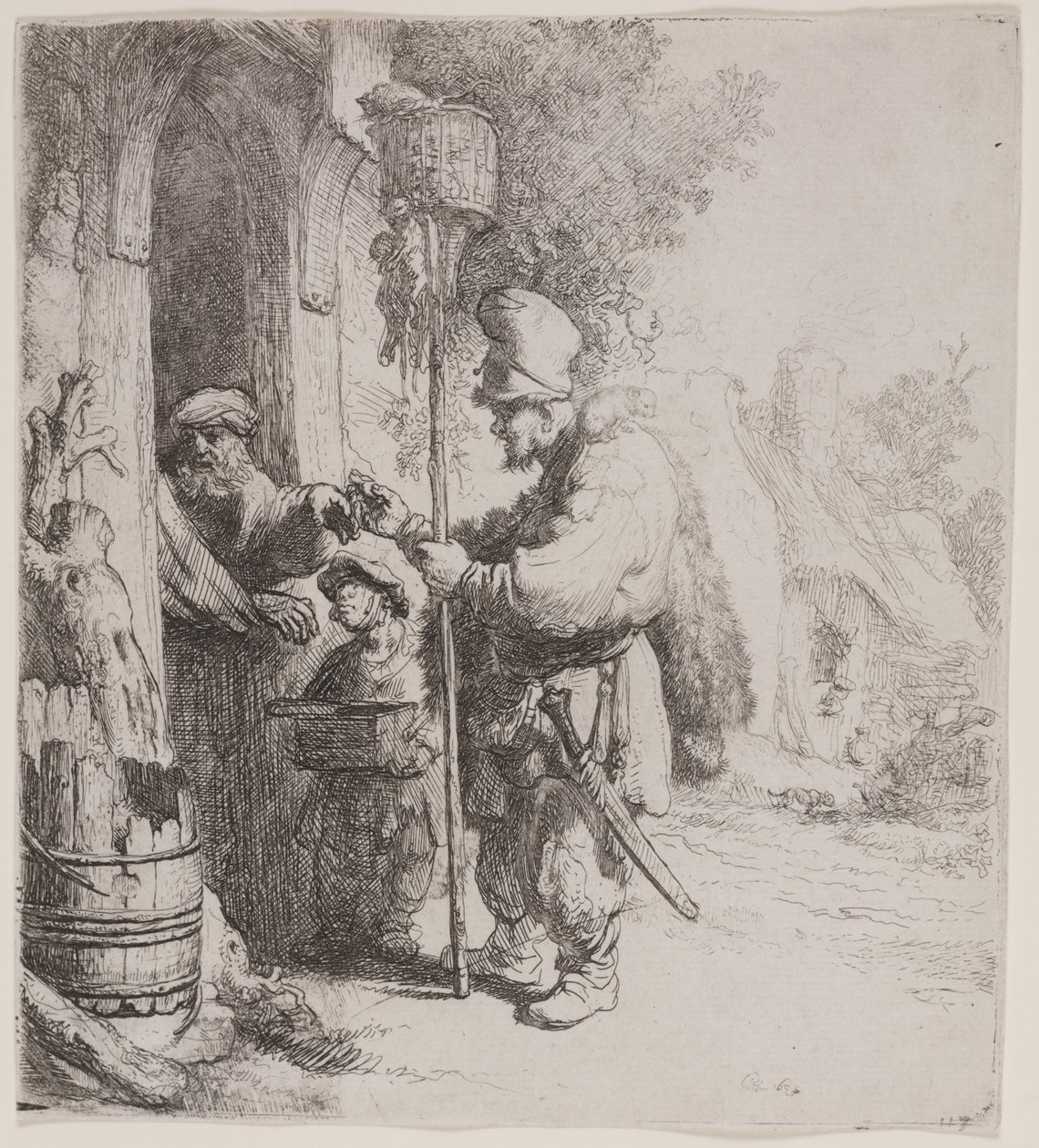 Zabójca szczurów autorstwa Rembrandt van Rijn