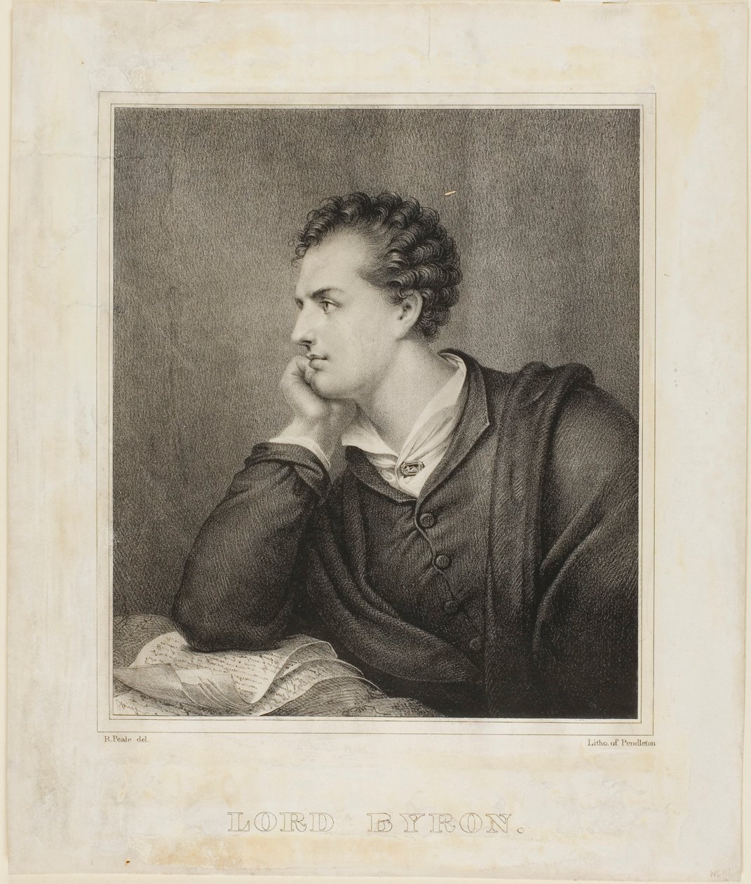 Lord Byron autorstwa Rembrandt Peale