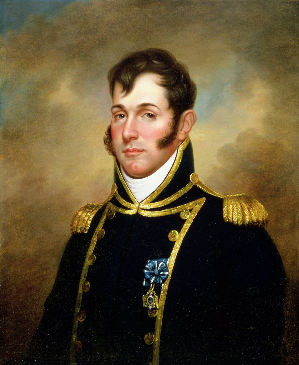 Oliver Hazard Perry (1785-1819), c.1813-14 autorstwa Rembrandt Peale