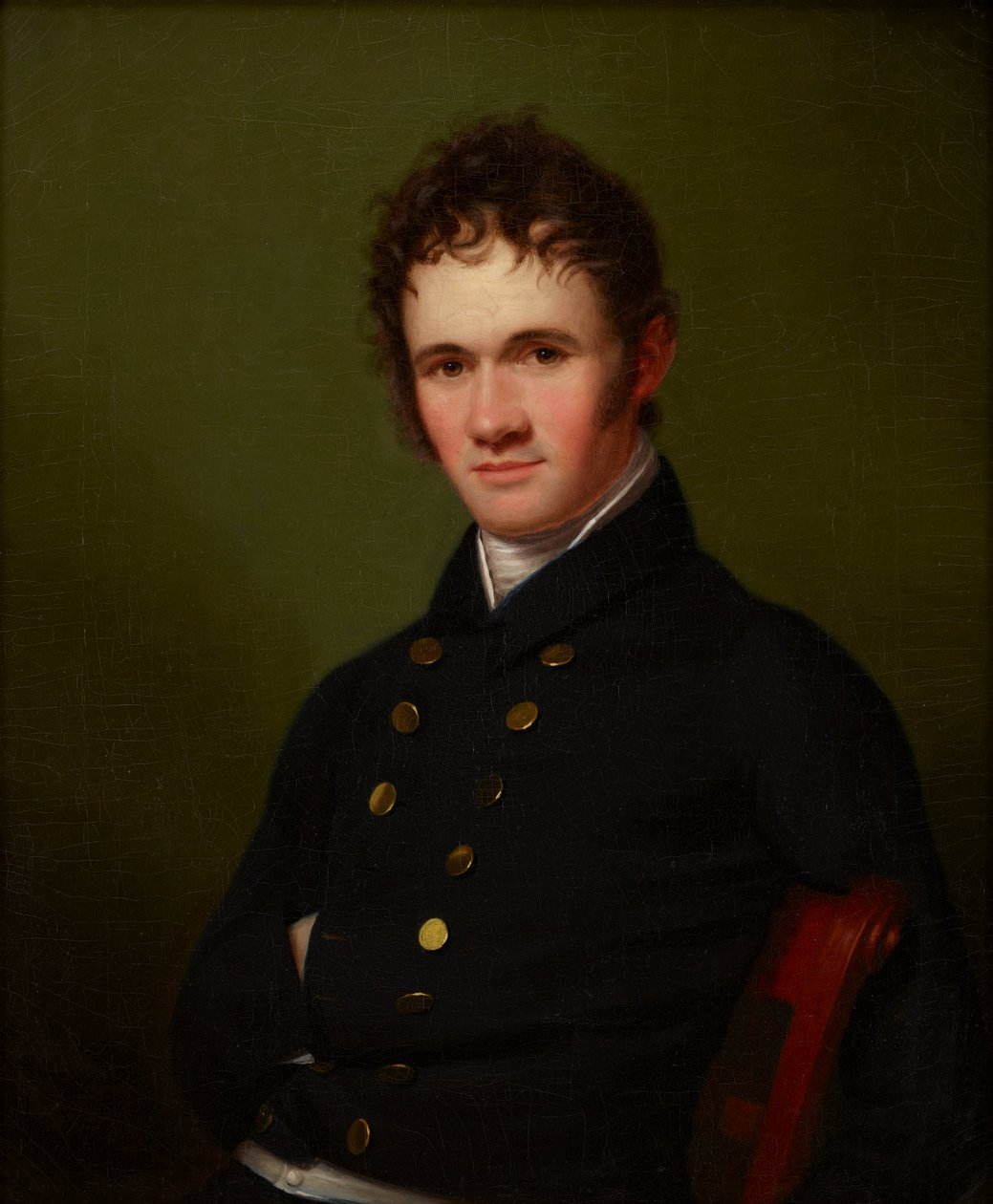 Portret komandora Lewisa Warringtona autorstwa Rembrandt Peale