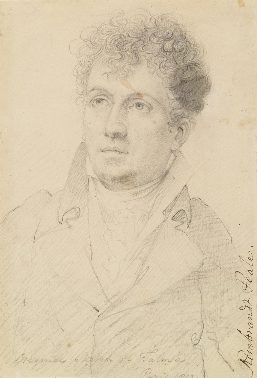 Portret François Josepha Talmy autorstwa Rembrandt Peale