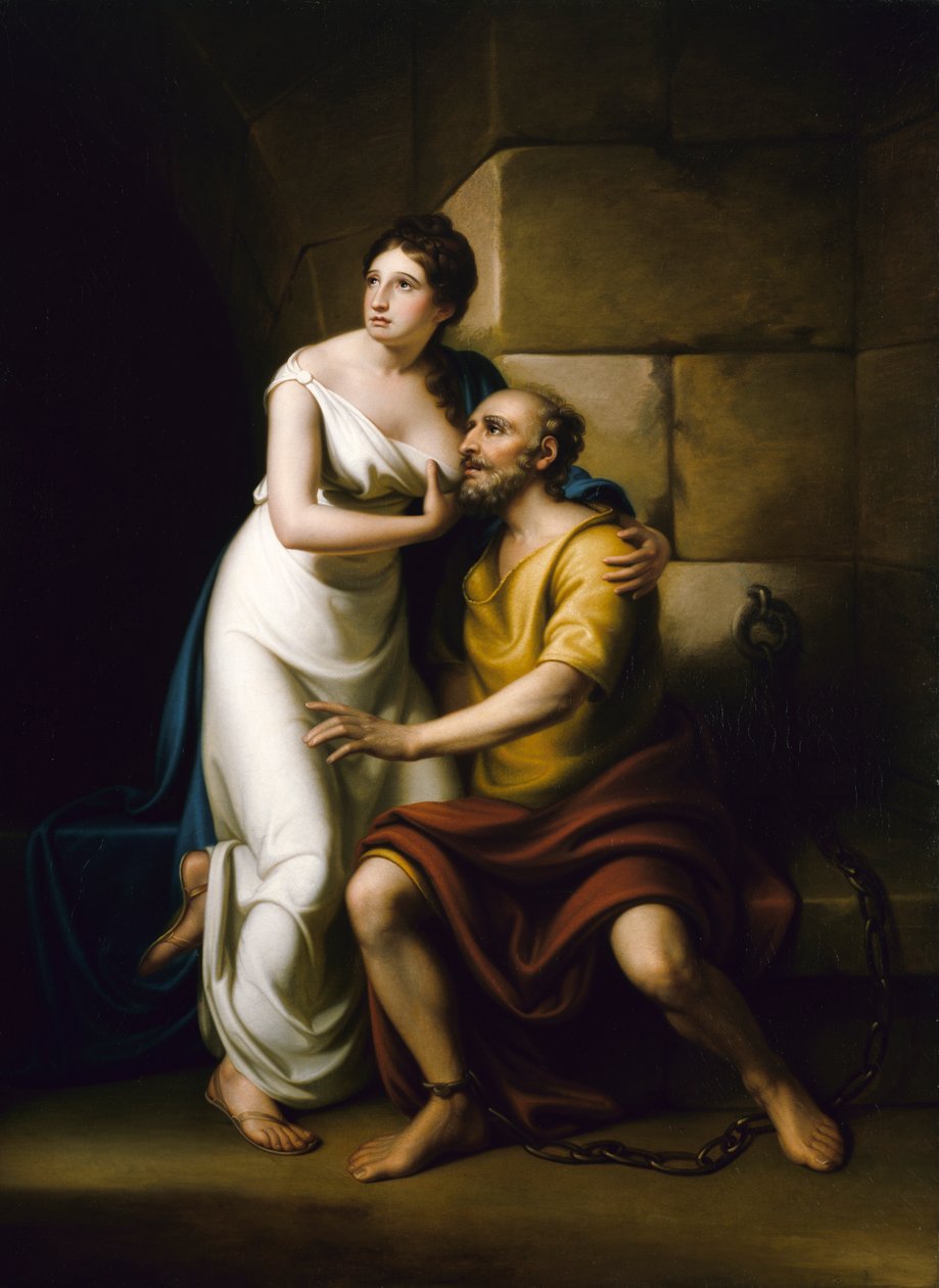 Córka rzymska, 1811. autorstwa Rembrandt Peale