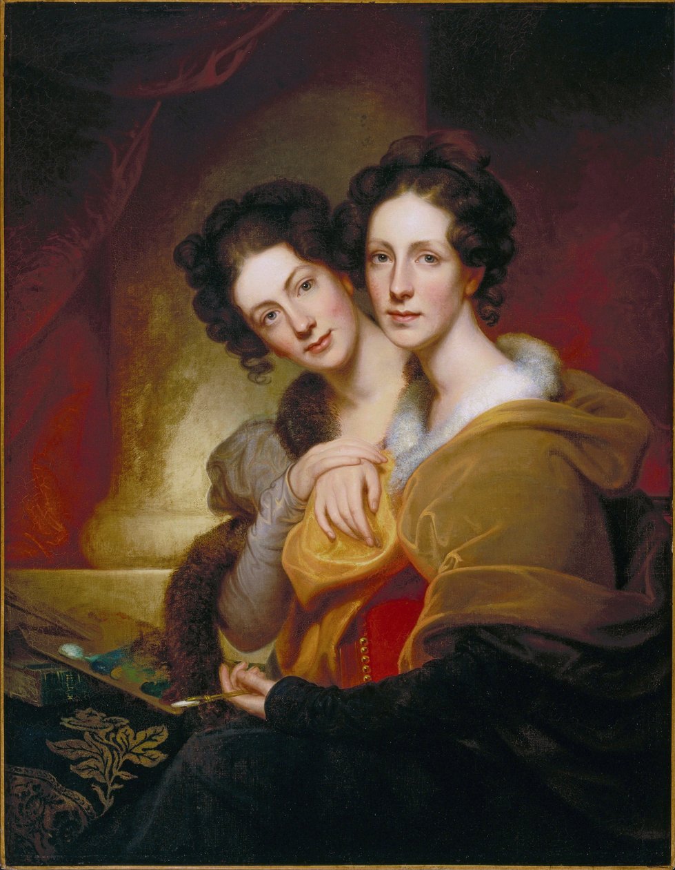Siostry (Eleanor i Rosalba Peale) autorstwa Rembrandt Peale