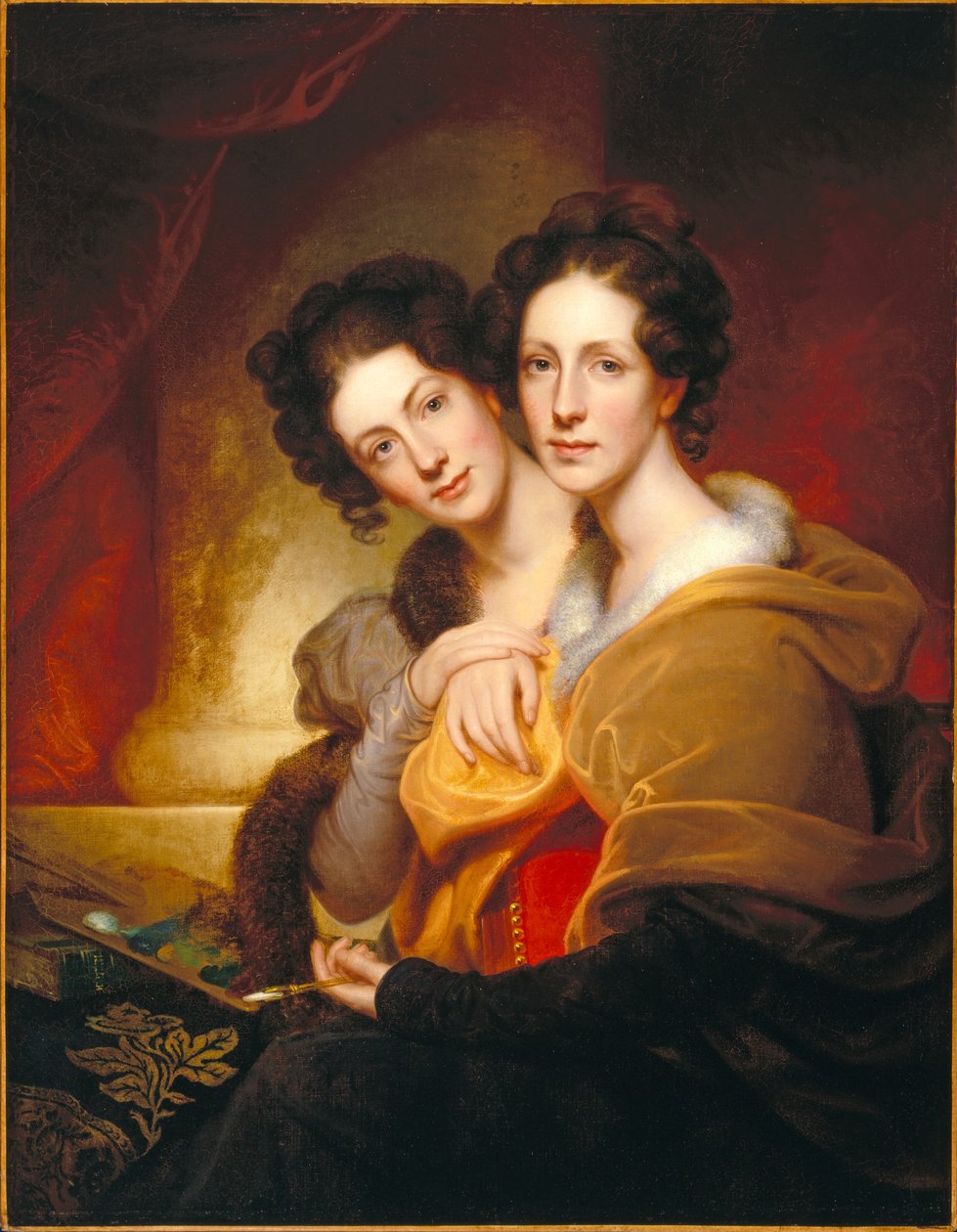Siostry (Eleanor i Rosalba Peale) autorstwa Rembrandt Peale