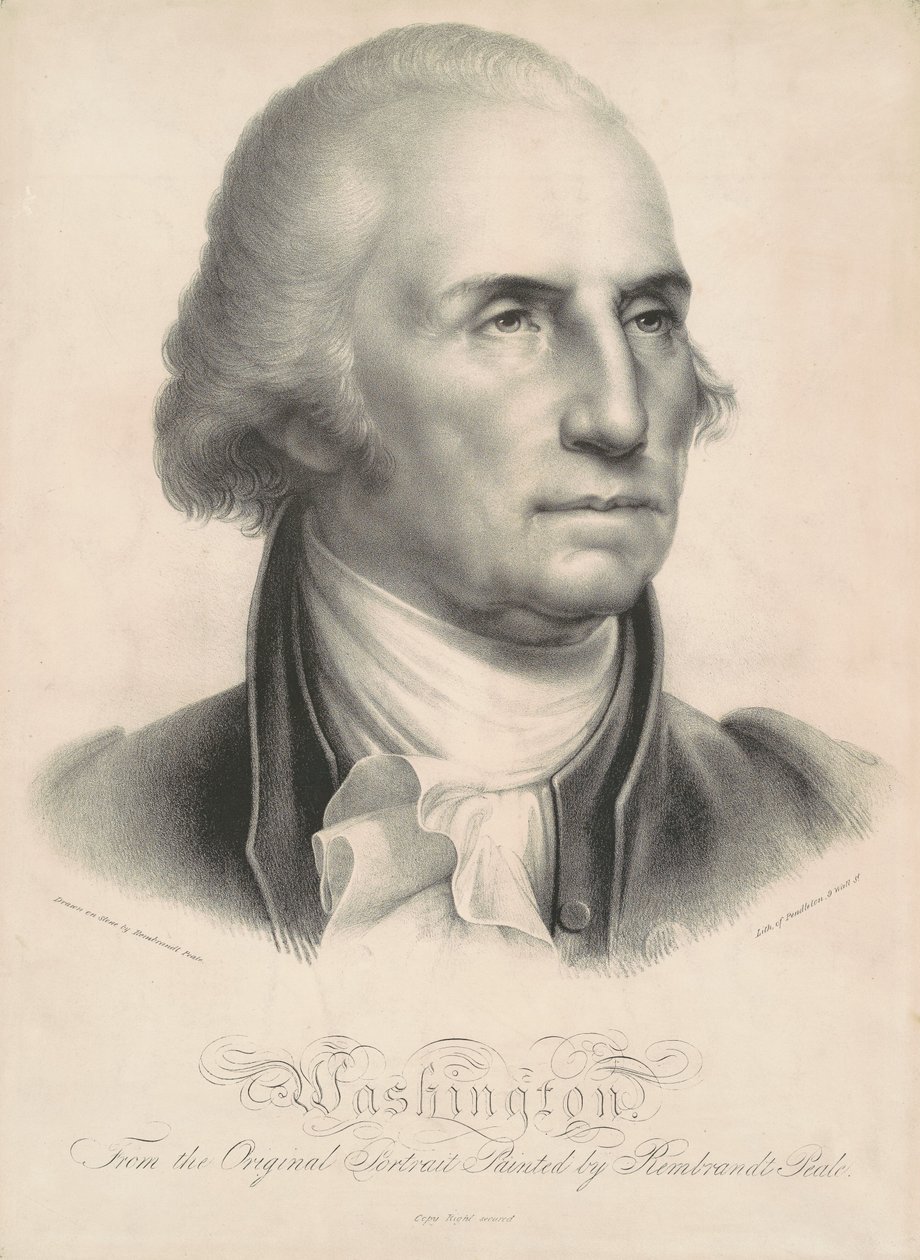 Waszyngton autorstwa Rembrandt Peale