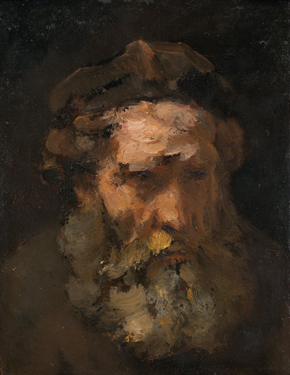 Głowa św. Mateusza autorstwa Rembrandt Workshop