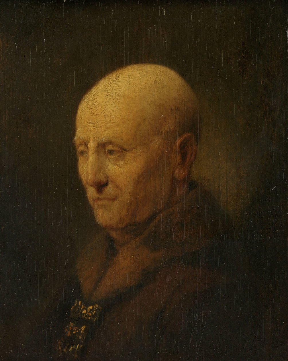 Portret mężczyzny, być może ojca Rembrandta, Harmen Gerritsz van Rijn autorstwa Rembrandt van Rijn (copy after)