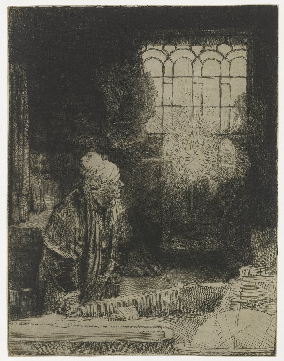 Uczony w swoim gabinecie Uczony w swoim gabinecie autorstwa Rembrandt van Rijn