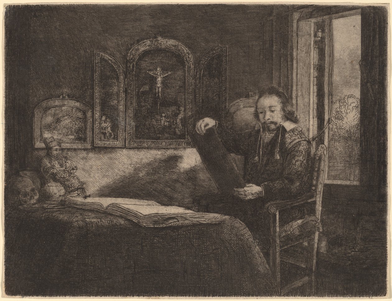 Abraham francuski autorstwa Rembrandt van Rijn