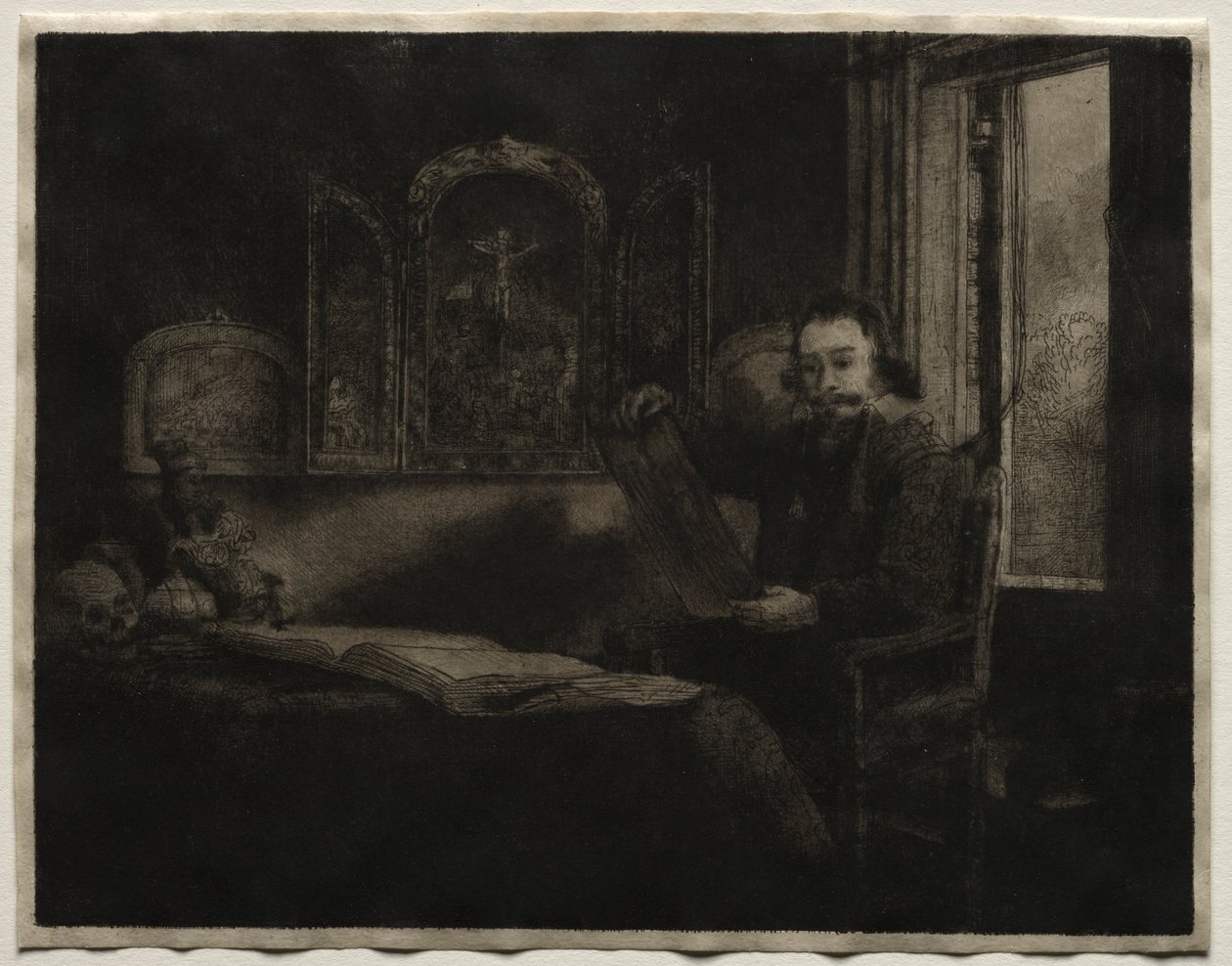 Abraham Francen, Aptekarz, c. 1657. autorstwa Rembrandt van Rijn