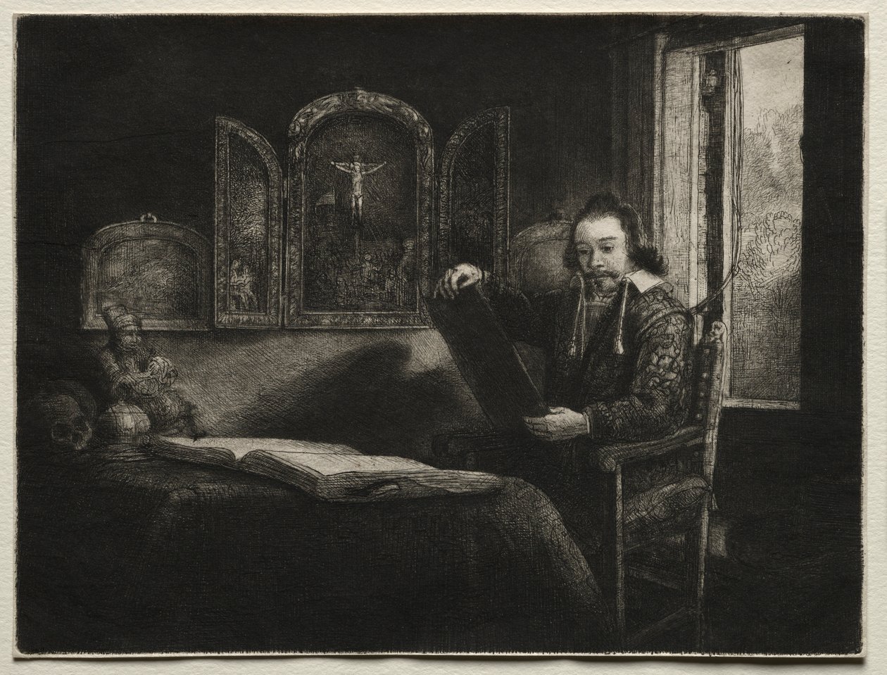 Abraham Francen, Aptekarz, c. 1657. autorstwa Rembrandt van Rijn