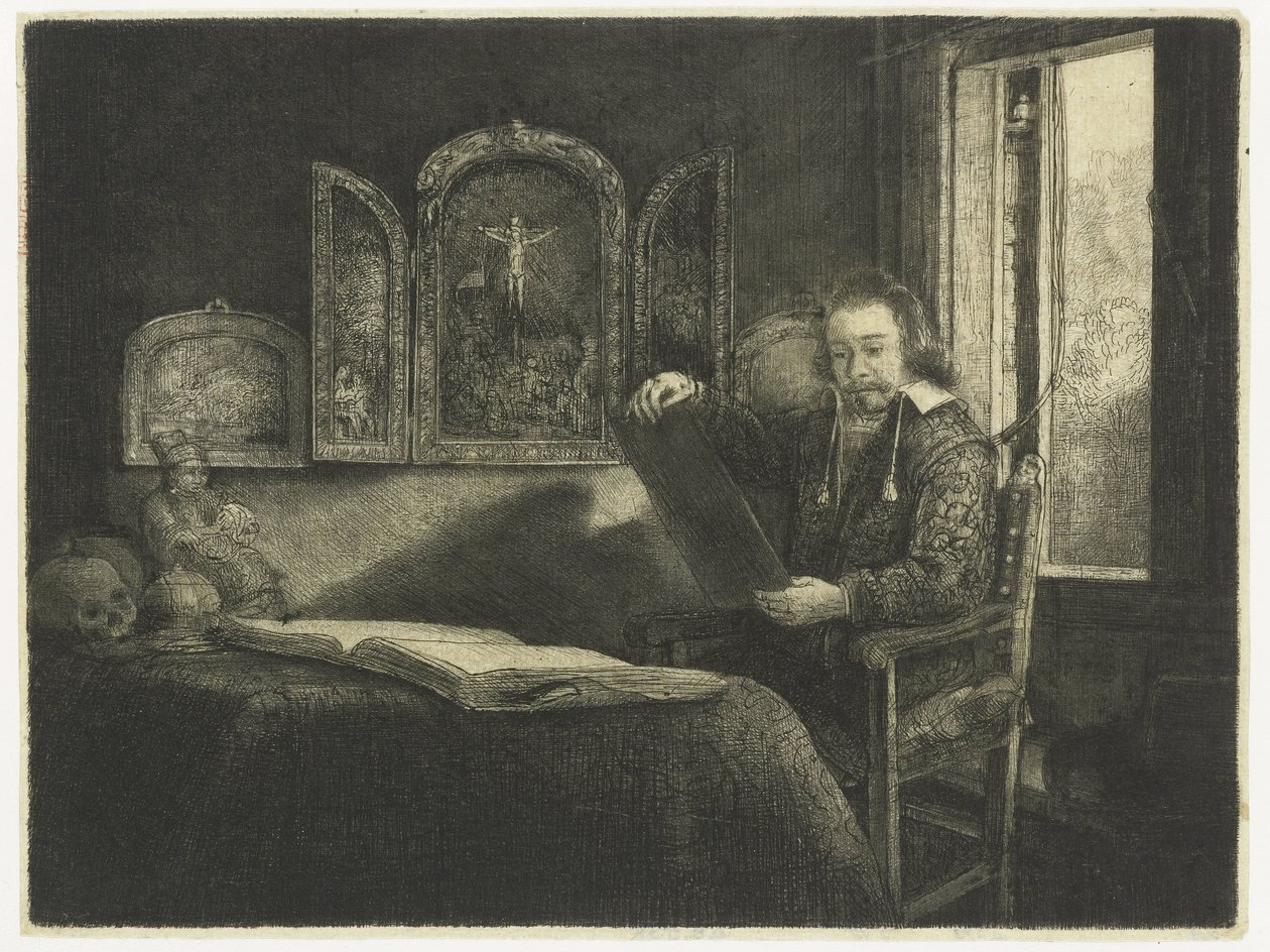 Abraham Francen, aptekarz autorstwa Rembrandt van Rijn
