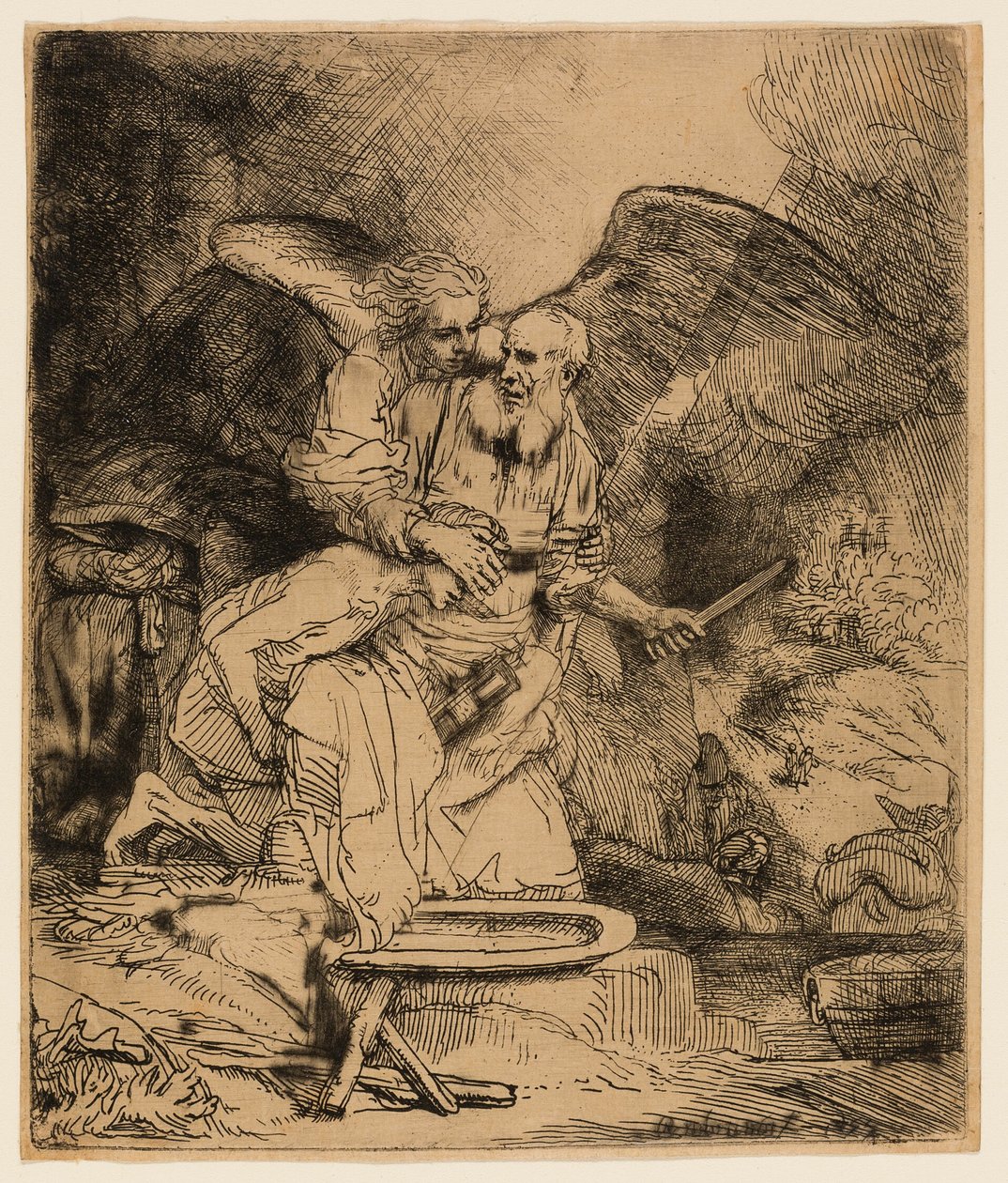 Ofiara Abrahama autorstwa Rembrandt van Rijn