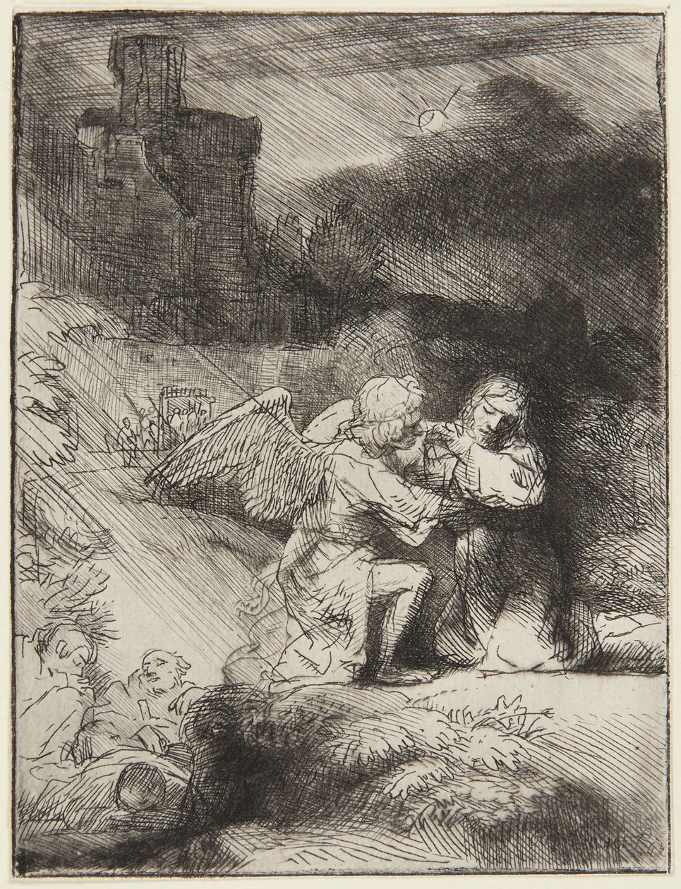 Agonia w Ogrodzie autorstwa Rembrandt van Rijn