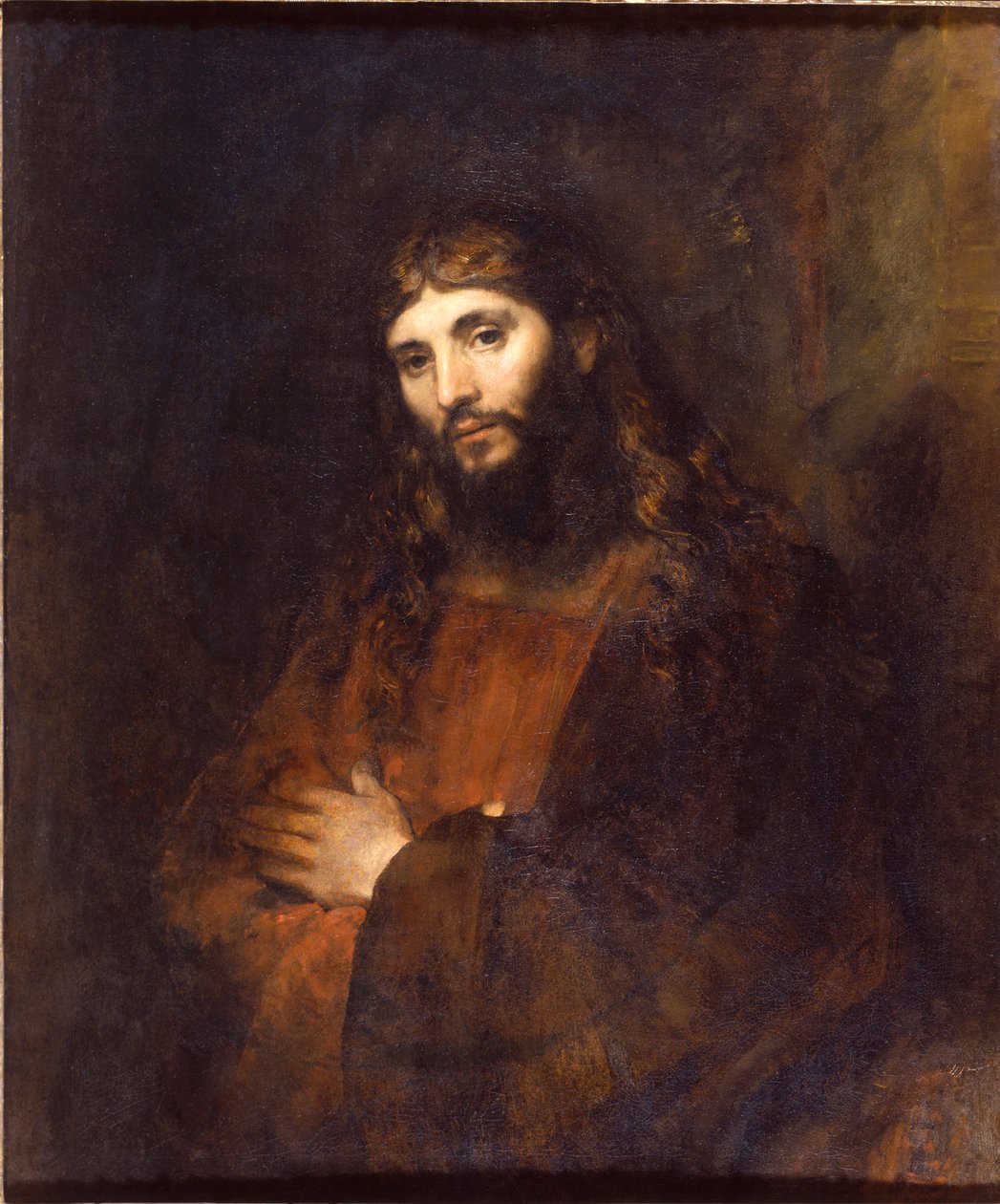 Chrystus z założonymi rękami Rembrandt van Rhijn (1606-1669) autorstwa Rembrandt van Rijn