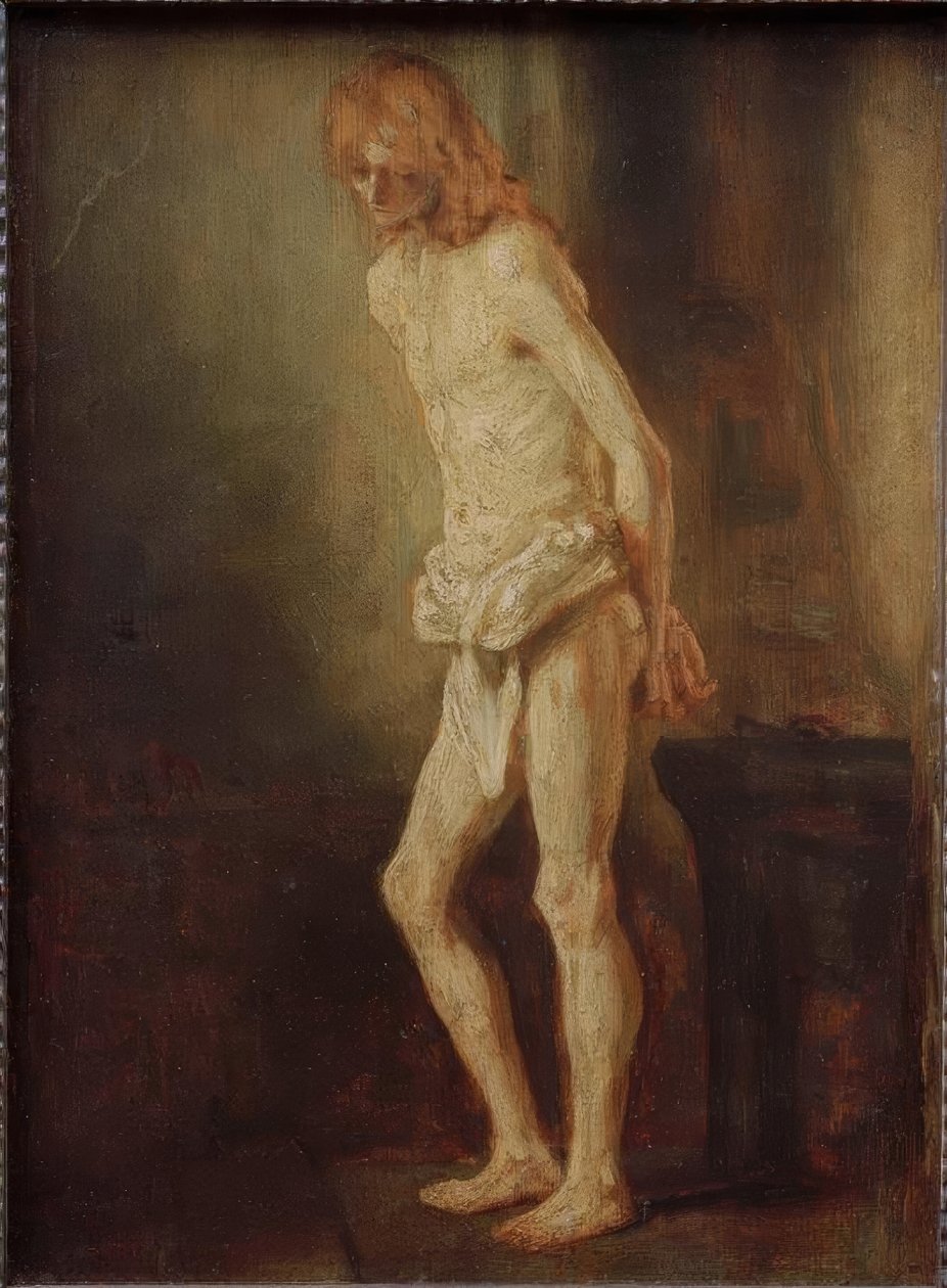 Chrystus na filarze plagi autorstwa Rembrandt van Rijn